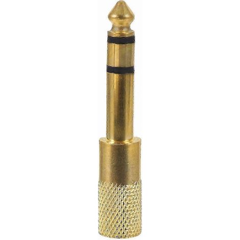 Adaptateur stéréo 3,5 mm vers 6,5 mm compatible avec les casques et enceintes de bonne qualité WHBYV (1/4)