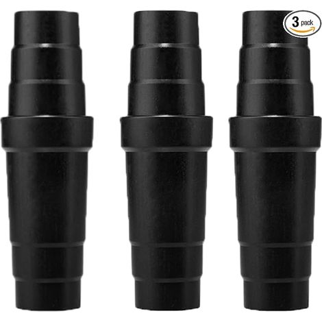Universeller Staubsaugerschlauchadapter 31,5–45 mm, auslaufsicher, für Elektrowerkzeuge, 3-teiliges Set (1/4)