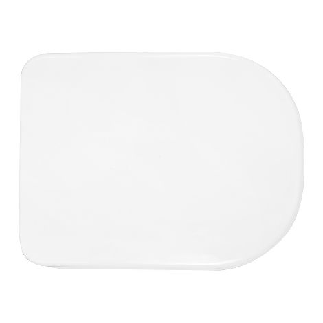 SEDILE WC PER EOS VASO BY-O FORMA 8- Bianco -Cerniere C espansione- CW- pezzi 1 (1/2)