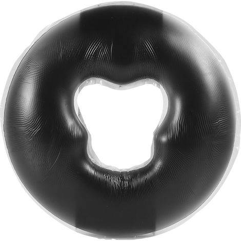 Coussin de spa facial en silicone, support facial, coussin de massage corporel, soin de beauté, noir-AquaForge