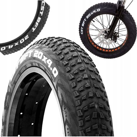 Pneu 20x4.0 CST BFT FAT bike C1752 câble 100-406 (1/3)