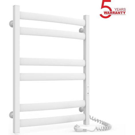 Toallero eléctrico ATLANT 500x700 con temporizador ECO, 160W, Blanco (1/5)
