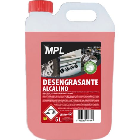 Desengrasante Alcalino Industrial 5L para Uso Profesional