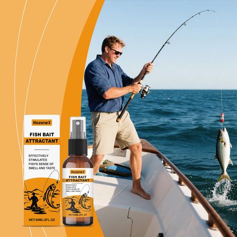 Süß schmeckender Fischlockstoff, tragbares Fischfutter, Köder für Graskarpfen im Stausee – 60 ml -- DTEKGAZ (1/5)