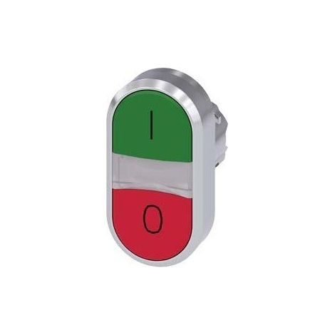 Interruptor Siemens sirius act doppeldrucktaster metal IP68