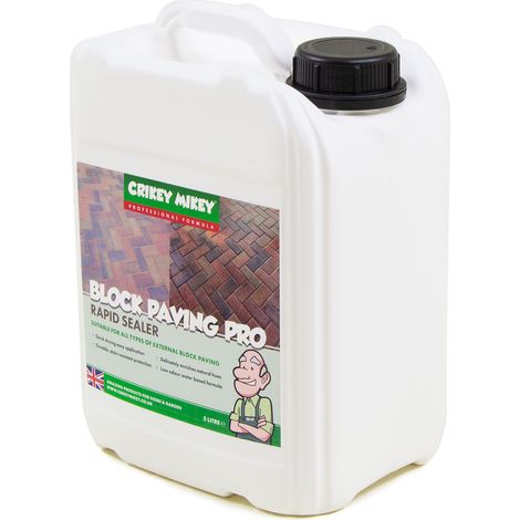 Crikey Mikey Block Paving Pro Rapid Sealer 5L (1/2)