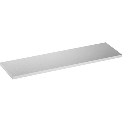 VIGOR Edelstahl-Arbeitsplatte, mittel, (LxBxH) 1725 x 500 x 40 mm