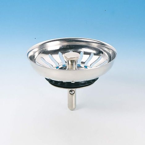 Panier filtre en inox pour bonde évier FRANKE diamètre 83 mm, 008445 (1/5)