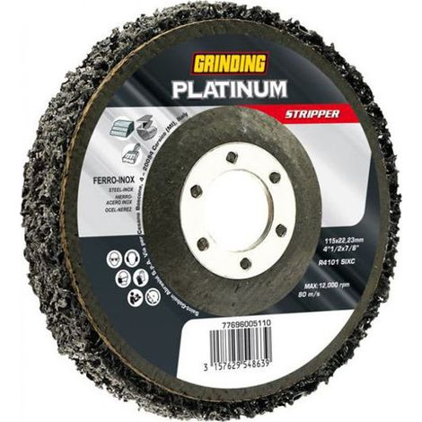 Disco abrasivo stripper plano 115 F.22,2 de molienda