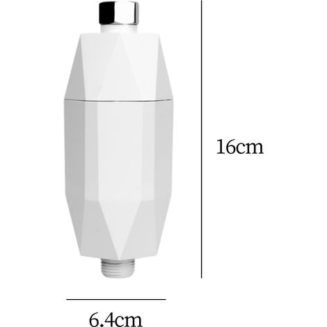 Prefiltro per filtro doccia, rimuove cloro e calcare, 70 sostanze. Aromaterapia, bagno, casa, altro. (1/3)