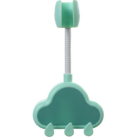 Support de douche réglable pour accessoires (1 pièce) - Support de douche sans perçage pour salle de bain (1/5)