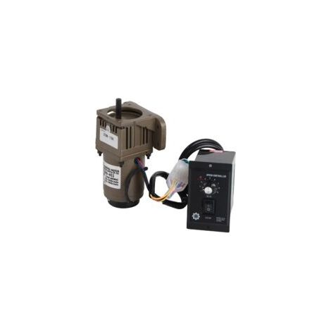 Moteur à engrenages asynchrone monophasé 220V 6W Vitesse réglable 90-1650 tr/min Couple 0,12 à 0,8 N.m Applications industrielles (1/5)