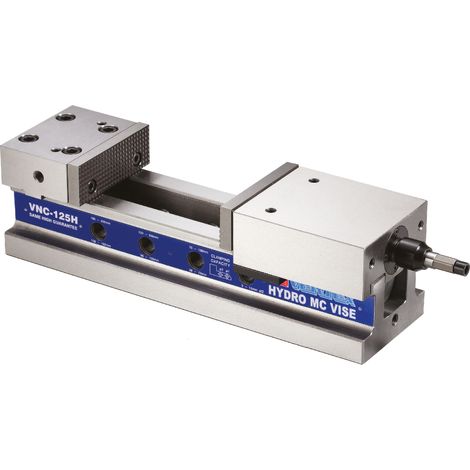 Étau de machine hydraulique plage de serrage brevetée 510 mm largeur des mors 159 mm hauteur des mors 54 mm Vertex VNC-160LH