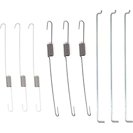 Satz mit 3 Rückholfedern für Tempomat, Verstellarm, Kraftstoffzubehör kompatibel mit GX120