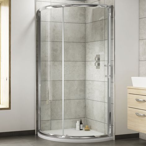 Hudson Reed Pacific Single Entry Quadrant Shower Enclosure 860mm x 860mm - 6mm Glass (1/5)