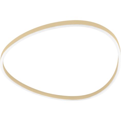 Ecaris P/G Plafoniera a Soffitto LED 72W Biemissione Dimmerabile CCT Switch 3000K/4000K in Alluminio New Beige - Gealuce (1/3)