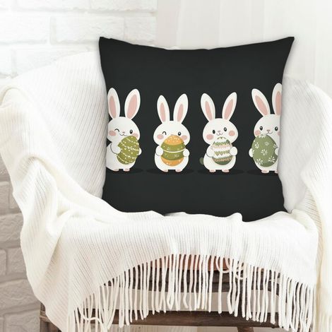 Housses de coussin en polyester résistante  cachée zippée pour commémoratif de remise de diplôme