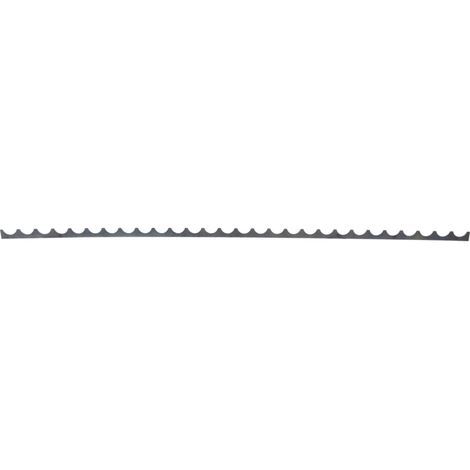 Barre dentée pour rouleau à fil de cultivateur 2000x40x8mm