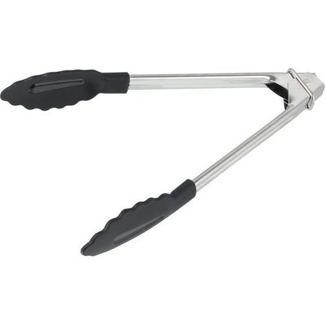 Küchenzange aus Edelstahl und Nylon 18 cm
