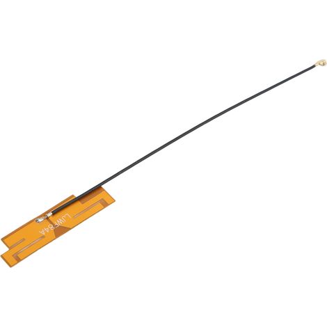 10 antennes WiFi double fréquence 2,4 GHz/5,8 GHz, gain 5 dBi, omnidirectionnelles, avec connecteur IPEX intégré. (1/5)