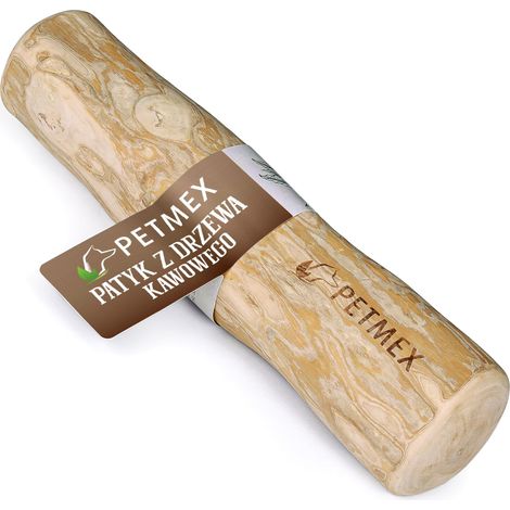 Bastoncino da masticare naturale per cani ricavato dall'albero del caffè (albero del caffè) Petmex taglia XL