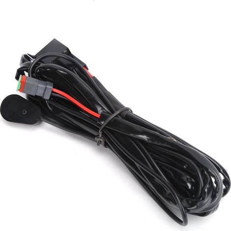 m langer, 40 A, 12 V Kabelbaum mit wasserdichter DT-Schnittstelle für LED-Fahrzeugscheinwerfer