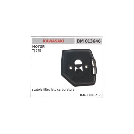 Scatola filtro aria lato carburatore KAWASAKI tagliasiepi TJ 27E 013646