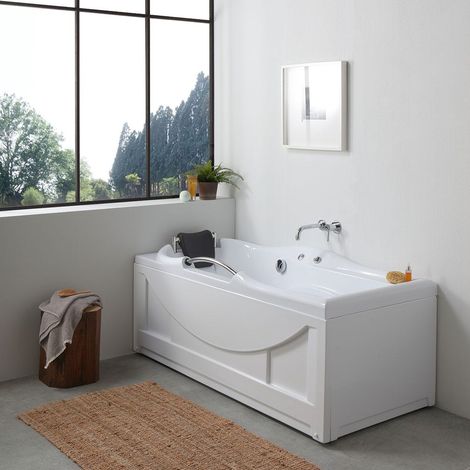 Rechteckige Ecke Einbauwanne Hydromassage Sx Diletta