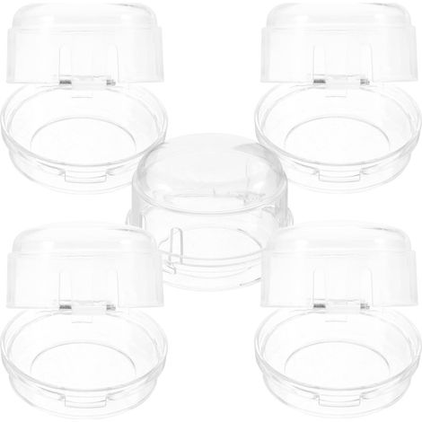 XEPHO 5 Pièces Couvercle de Protection pour Bouton de Cuisinière Gaz (1/5)