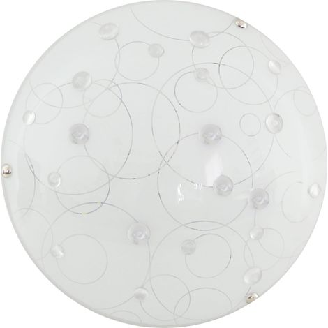 Plafoniera LED Candellux Astro bianca 30cm 10W 4000K