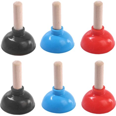 Lot De 6 Mini Supports De Téléphone en Forme De Ventouse De WC, Compatibles avec Téléphones Portables, PSP, MP3 Et MP4, À Poser sur Un Bureau. (1/5)