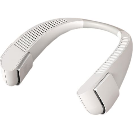 Ventilateur de cou portable avec batterie de 4000 mAh, rafraîchisseur d'air anti-frisottis (1/5)