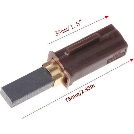 Balai de charbon pour moteur d'aspirateur électrique 2311480 333261 33326-1 pour Ametek Lamb Tools Mar (1 pièce) (1/5)
