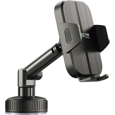 Ce support de téléphone est réglable à 360° et peut être fixé en toute sécurité pour une navigation et des appels mains libres. (1/2)
