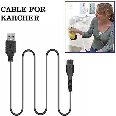Chargeur pour aspirateur Kärcher WV1, WV1 Plus, WV2, WV5, WV50, WV55 et WV75 (1/5)