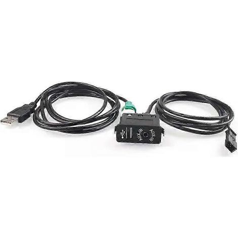 USB-Aux-Schalter + Kabeladapter passend für BMW E39 E46 E53 X5 16:9 CD-Player NAVI 3-Pin CD-Wechsler-JXLGV (1/5)