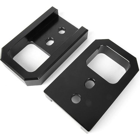 Compatible with 2024-2026 Tacoma 4Runner front bumper tow hook - Black (1/4)