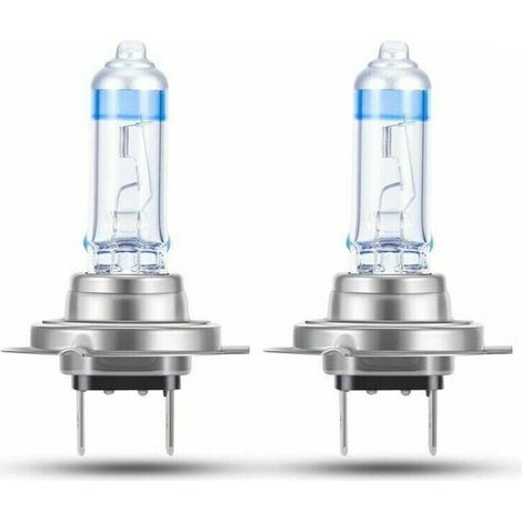 Ampoule H7 - Xénon - 12 V - 100 W - Pour Feux De Croisement Voiture Et Moto - Blanc Froid - Lot De 2