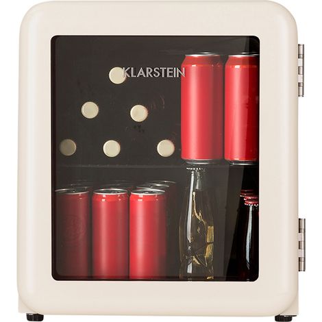 Klarstein PopLife 48 Nevera para bebidas Frigorífico 0-10 °C Retro