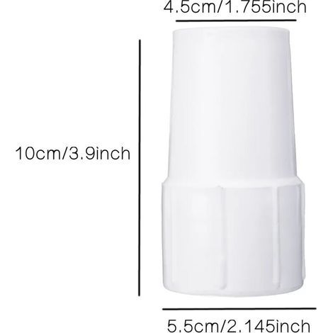 Manchettes de tuyau d'aspiration pour piscine, adaptateur de connecteur adapté au tuyau d'aspiration, accessoires de nettoyage, 1.5 pouces, 2 pièces