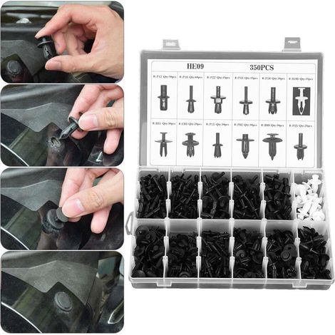 350-piece kit for decorative automotive jack mounting clips YD145 (1/5)