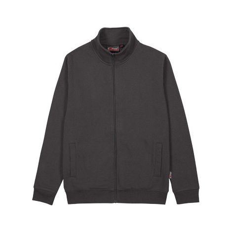Sudadera U-Power Anuta GM talla XL – algodón elástico con cierre completo gris moda laboral – U-Power