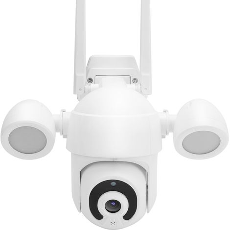 Caméra PTZ 3 MP WiFi haute définition avec vision nocturne, étanche IP66 et compatible ONVIF pour prise Tuya 100-240 V UK (1/5)