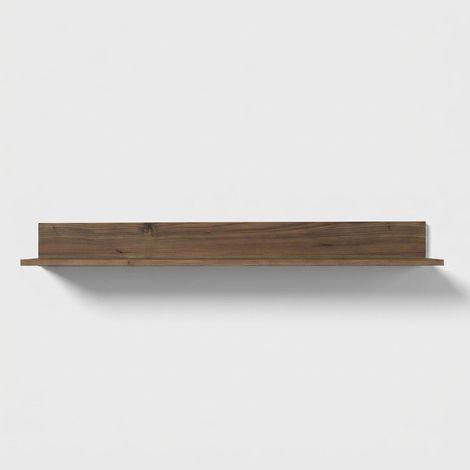 Mensola da parete, mensola portaoggetti Shelf Noce (1/3)