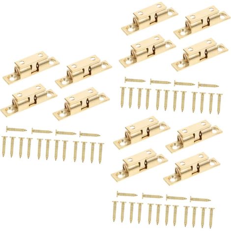 Lot de 12 loquets à bille pour portes placards camping-car et cuisine (1/5)