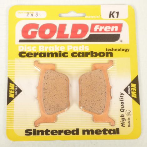 Bremsbelag Gold Fren für Quad Honda 420 TRX Fourtrax 4WW Power (1/3)