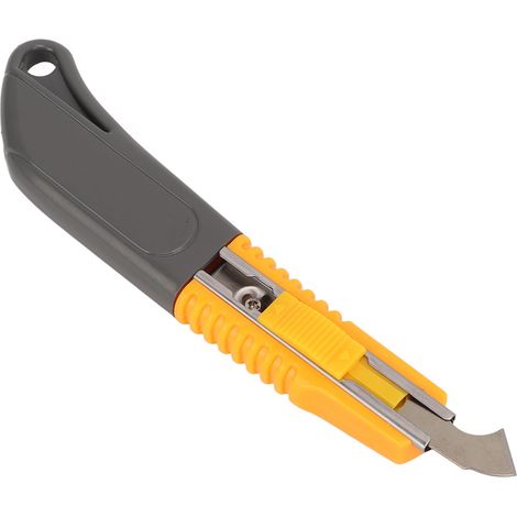 Coupe-frette portable pour guitare, mandoline et ukulélé, lame en métal et corps en plastique, outil d'entretien compact. (1/5)