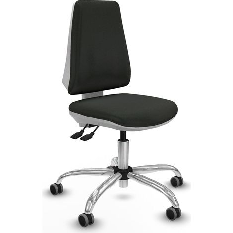 Piqueras y Crespo B00056G silla escritorio negra ergonómica (1/3)