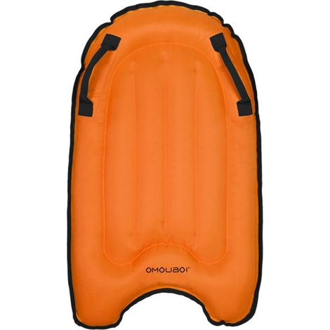 Planche de surf gonflable orange, planche de natation aquatique, wakeboard, planche de natation pour activités nautiques, pièce unique (1/3)