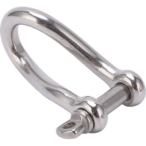 Étrier torsadé en acier inoxydable qualité marine 8mm pour bateau yacht ancre (M8) (1/5)